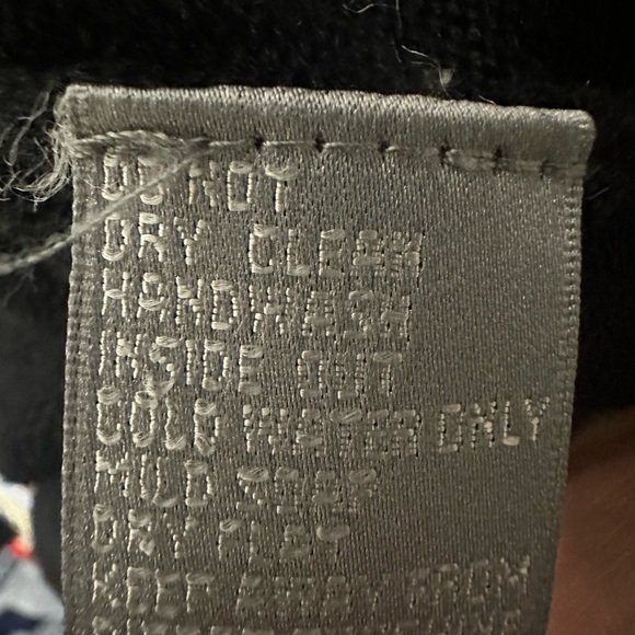 Berek holiday nativity scene women’s black cardigan sweater size m glitz, glam - Picture 6 of 6